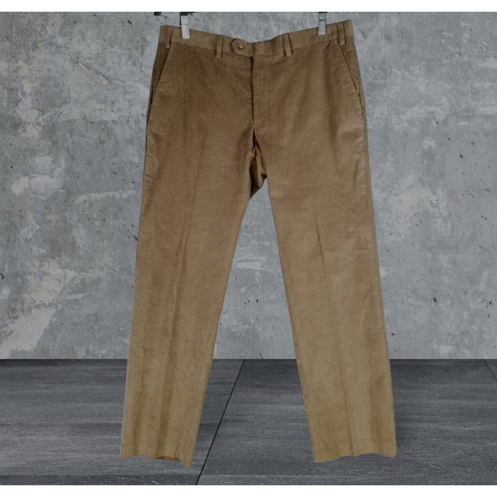 Lauren Ralph‎ Lauren Corduroy Pants Men's 36x30 Brown Cords Slacks Casual